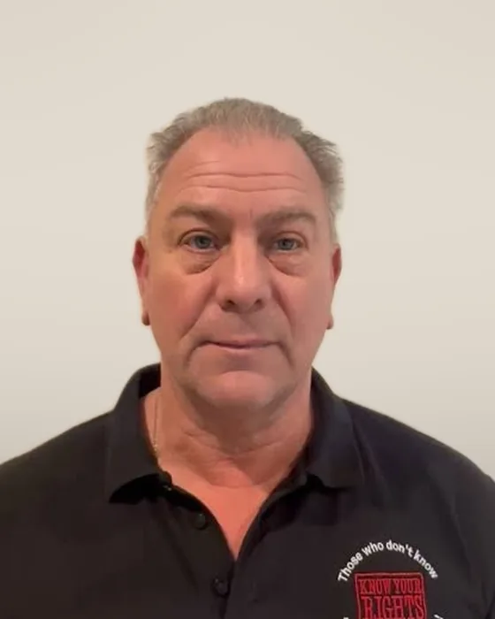 Headshot of Mike Palmer, Co-founder & radio host at Know Your Rights Group